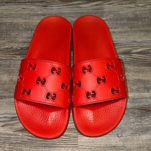 Gucci Red Slides